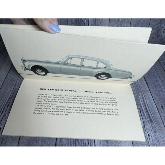 1960 ROLLS ROYCE & BENTLEY DLX DOUBLE COLOR BROCHURE 36-pgs CUSTOM COACHWORK - Picture 15 of 16